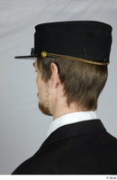  Photos Czechoslovakia Post man in uniform 1 20th century Head Historical Clothing caps  hats 0002.jpg